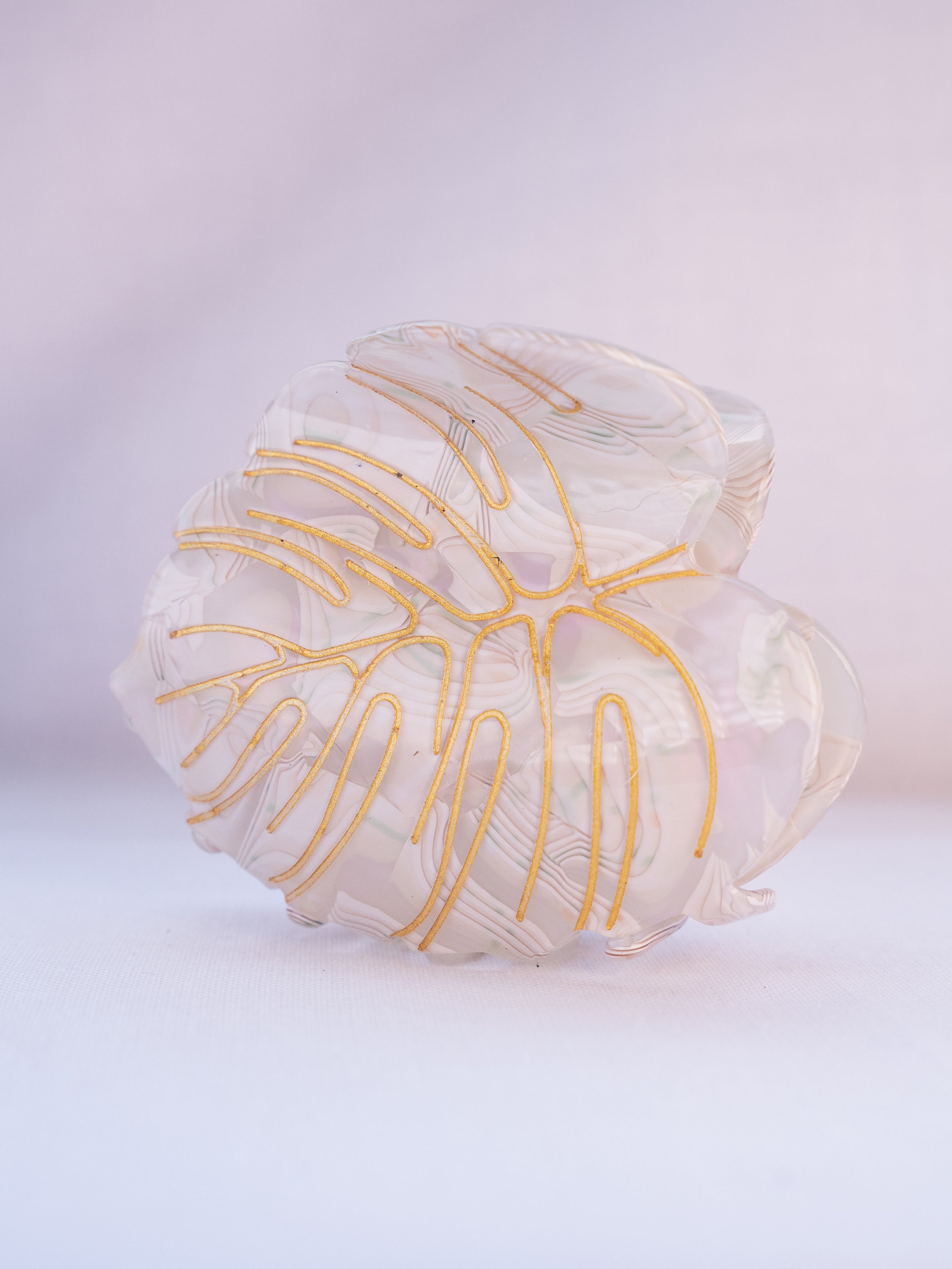 Monstera Hair Clip