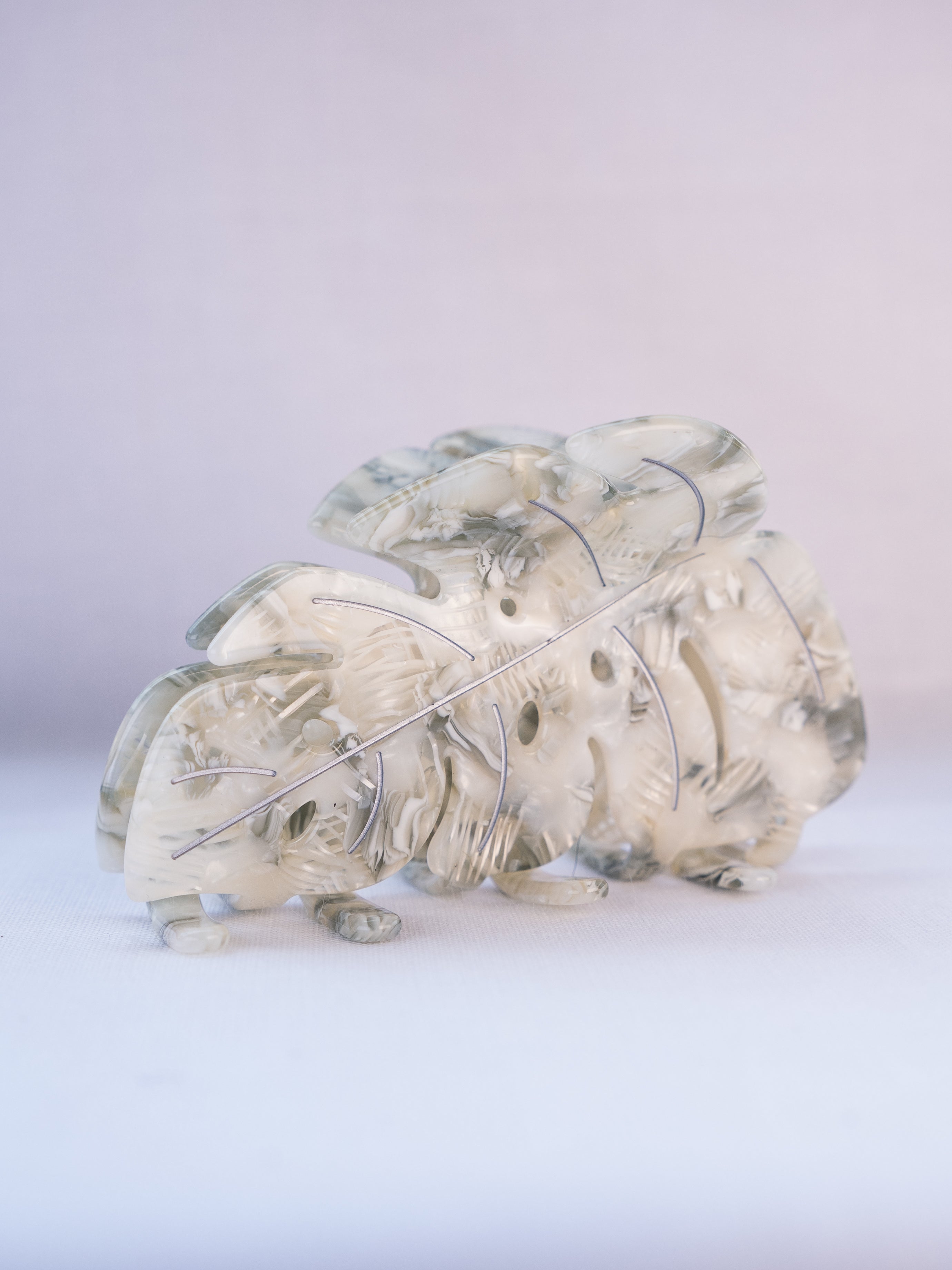 Dani's Monstera Cut-Out Hair Clip