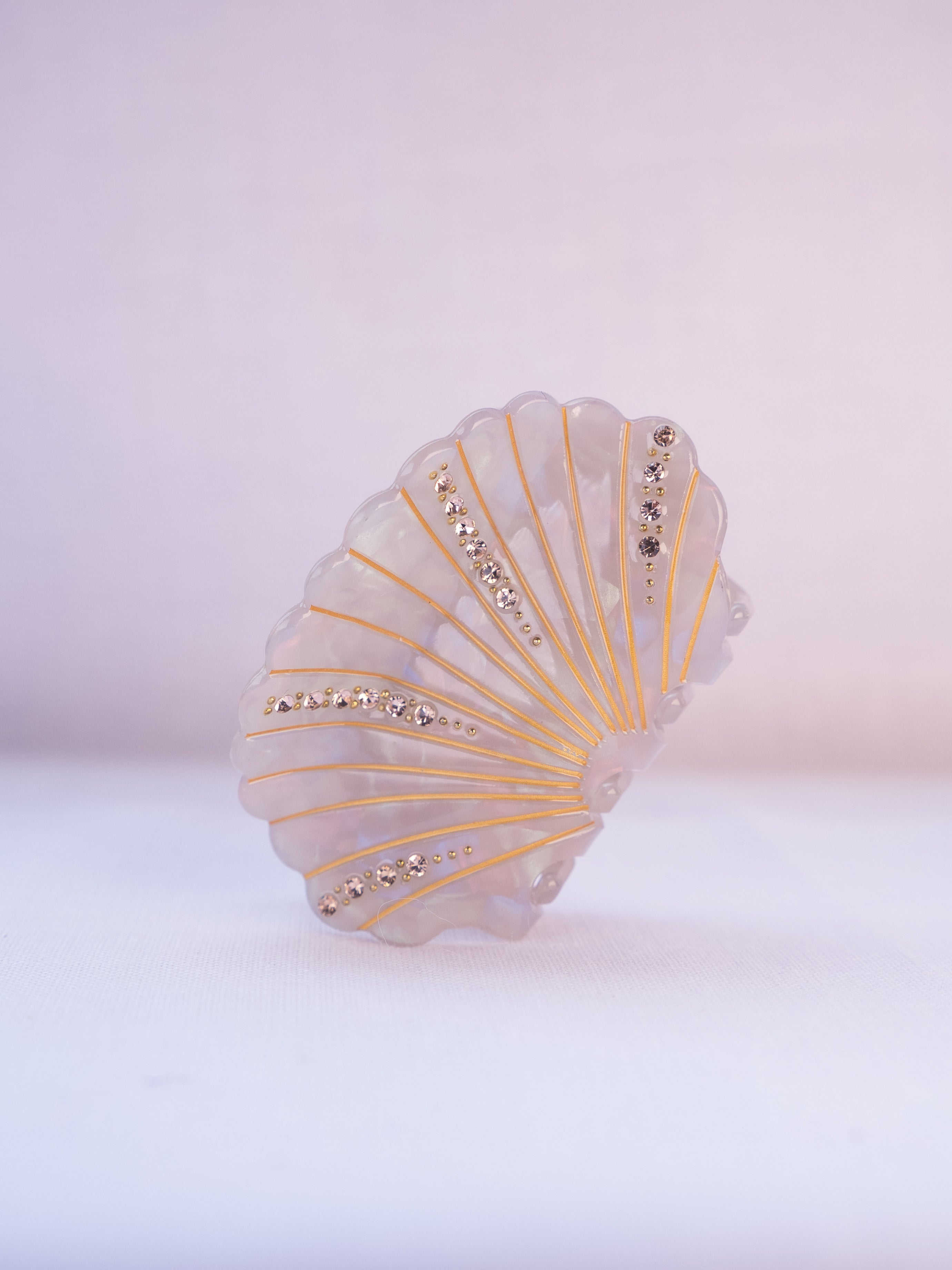 Del Mar Seashell Hair Clip