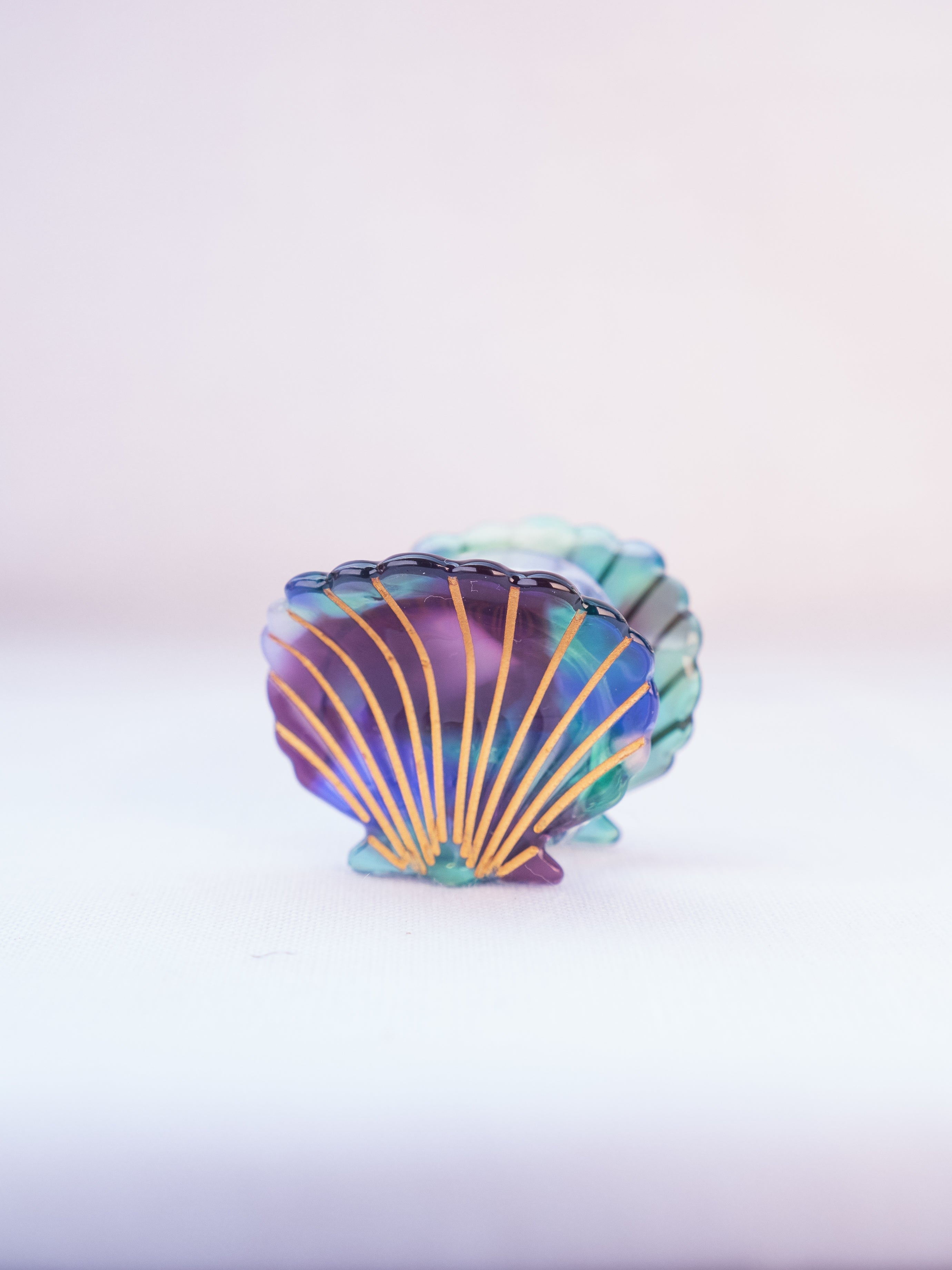 San Diego Scallop Seashell Hair Clip
