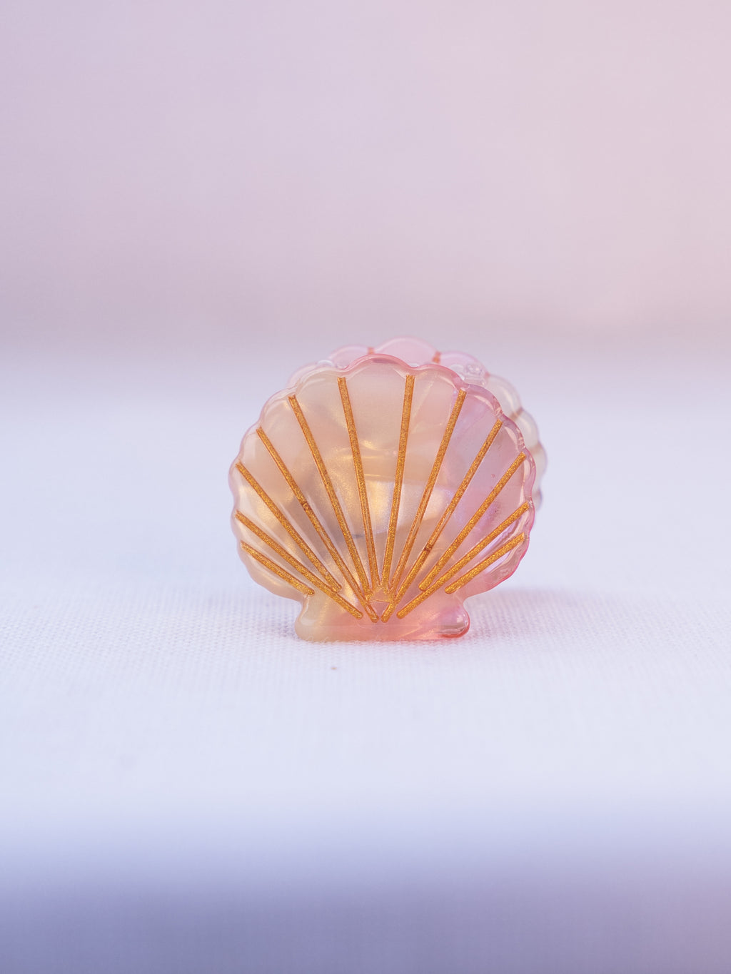 Kids Scallop Seashell Hair Clips