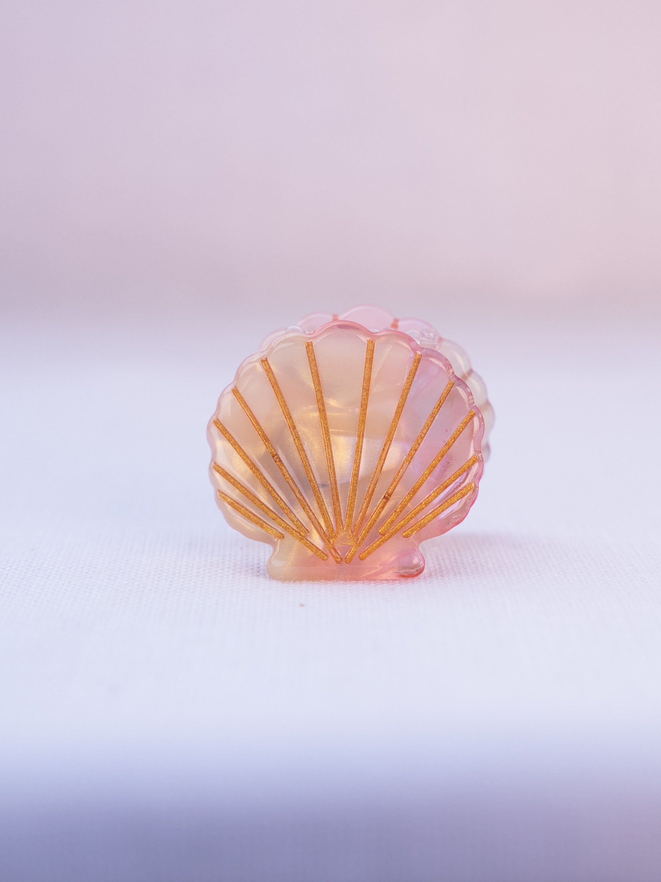 Kids Scallop Seashell Hair Clips