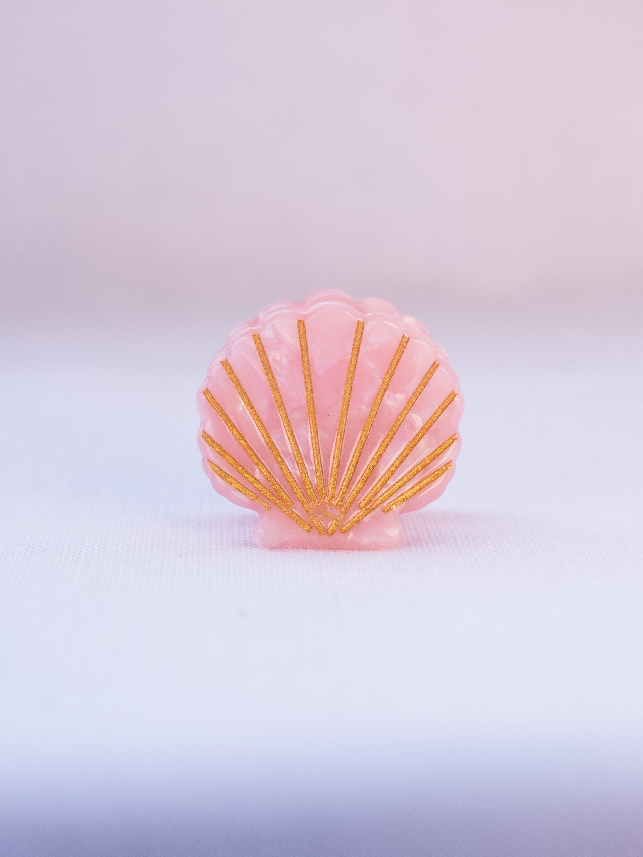 Kids Scallop Seashell Hair Clips
