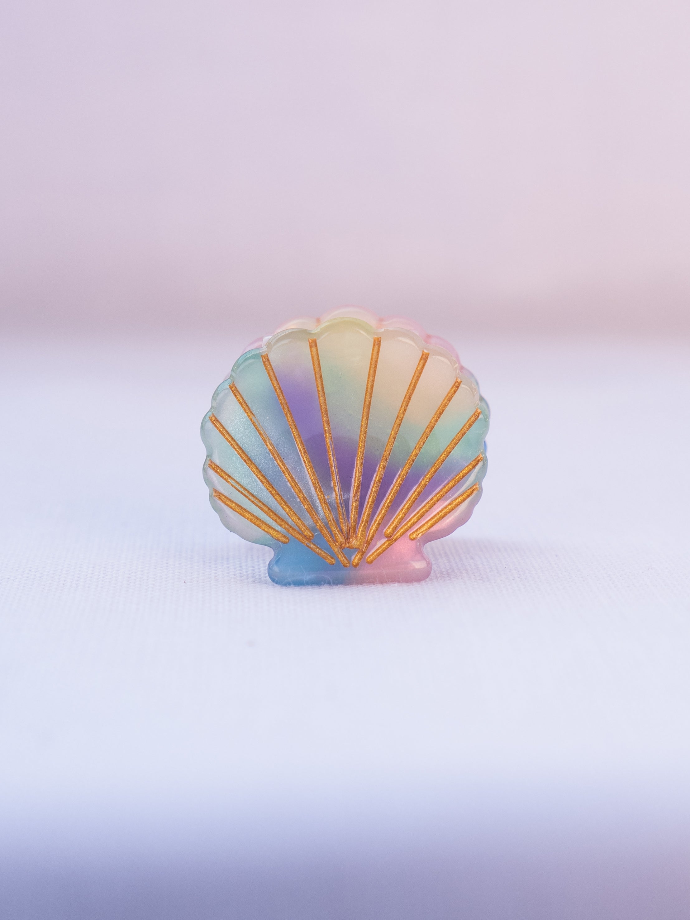 Kids Scallop Seashell Hair Clips
