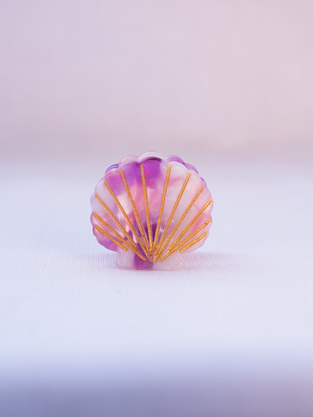 Kids Scallop Seashell Hair Clips