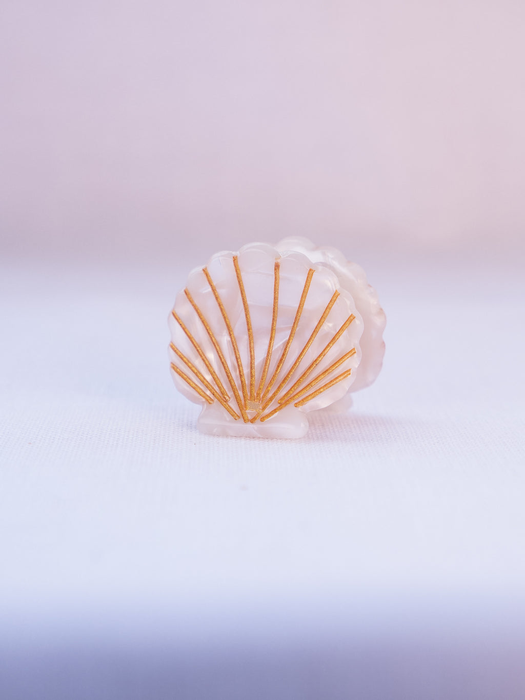 Kids Scallop Seashell Hair Clips