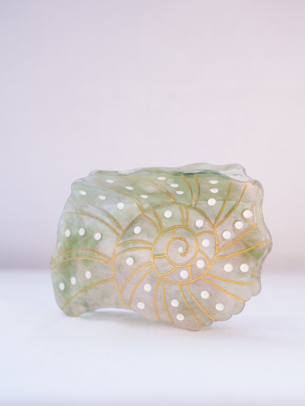 Big Rock Seashell Hair Clip