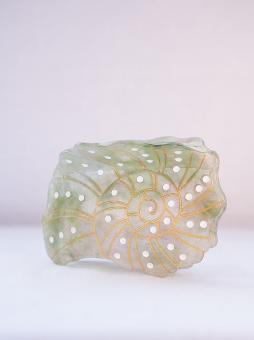 Big Rock Seashell Hair Clip