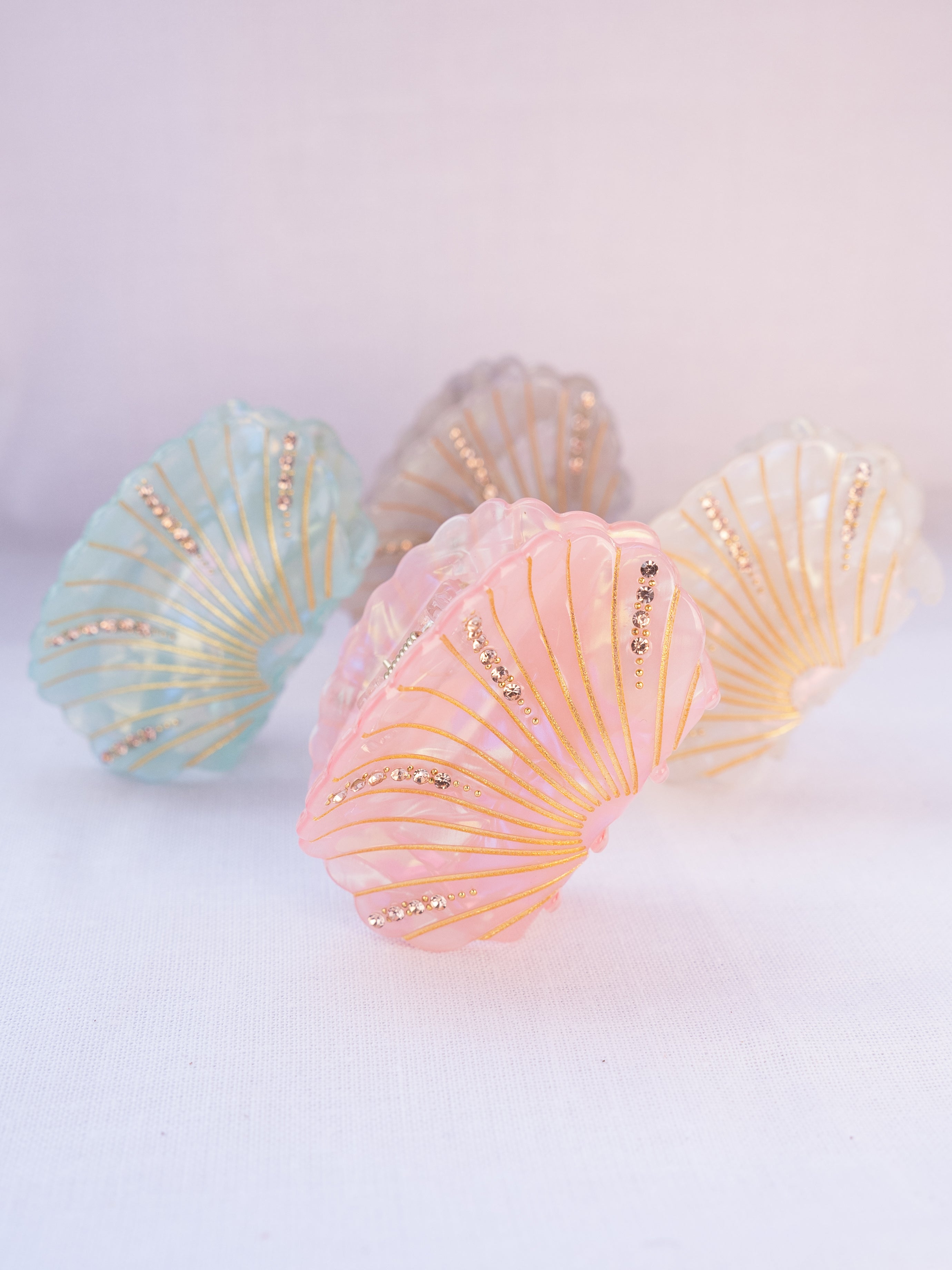 Del Mar Seashell Hair Clip