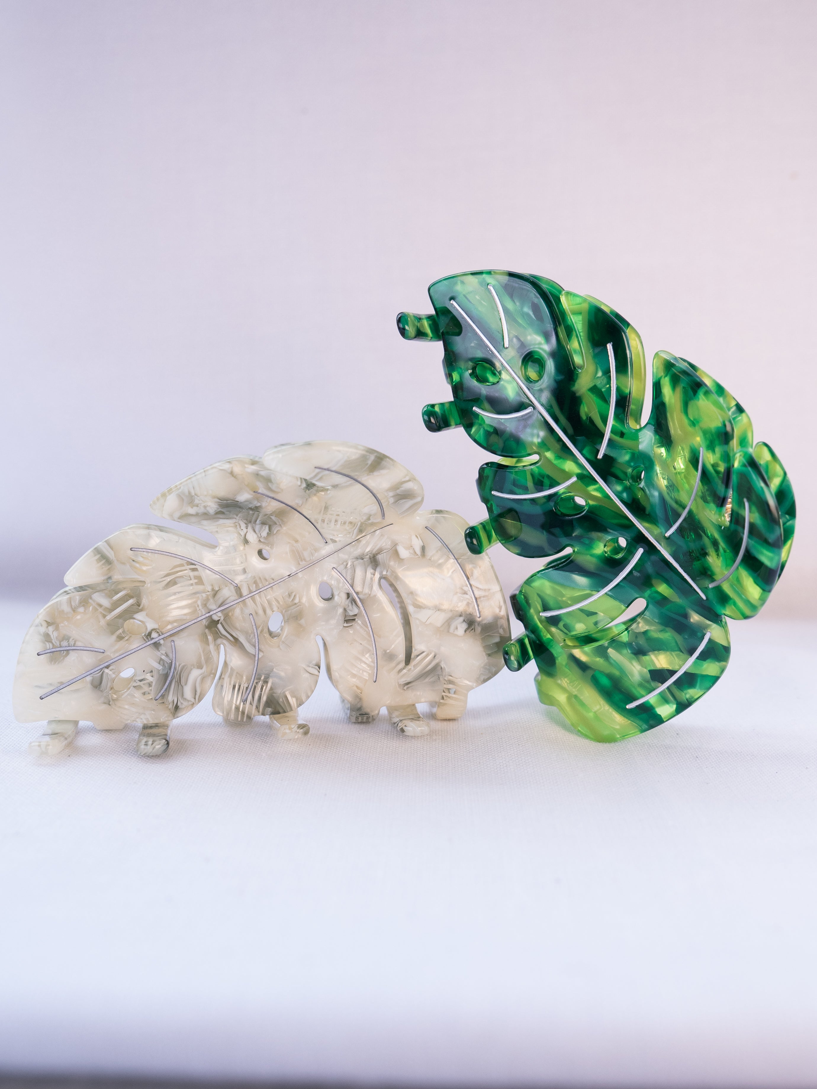 Dani's Monstera Cut-Out Hair Clip