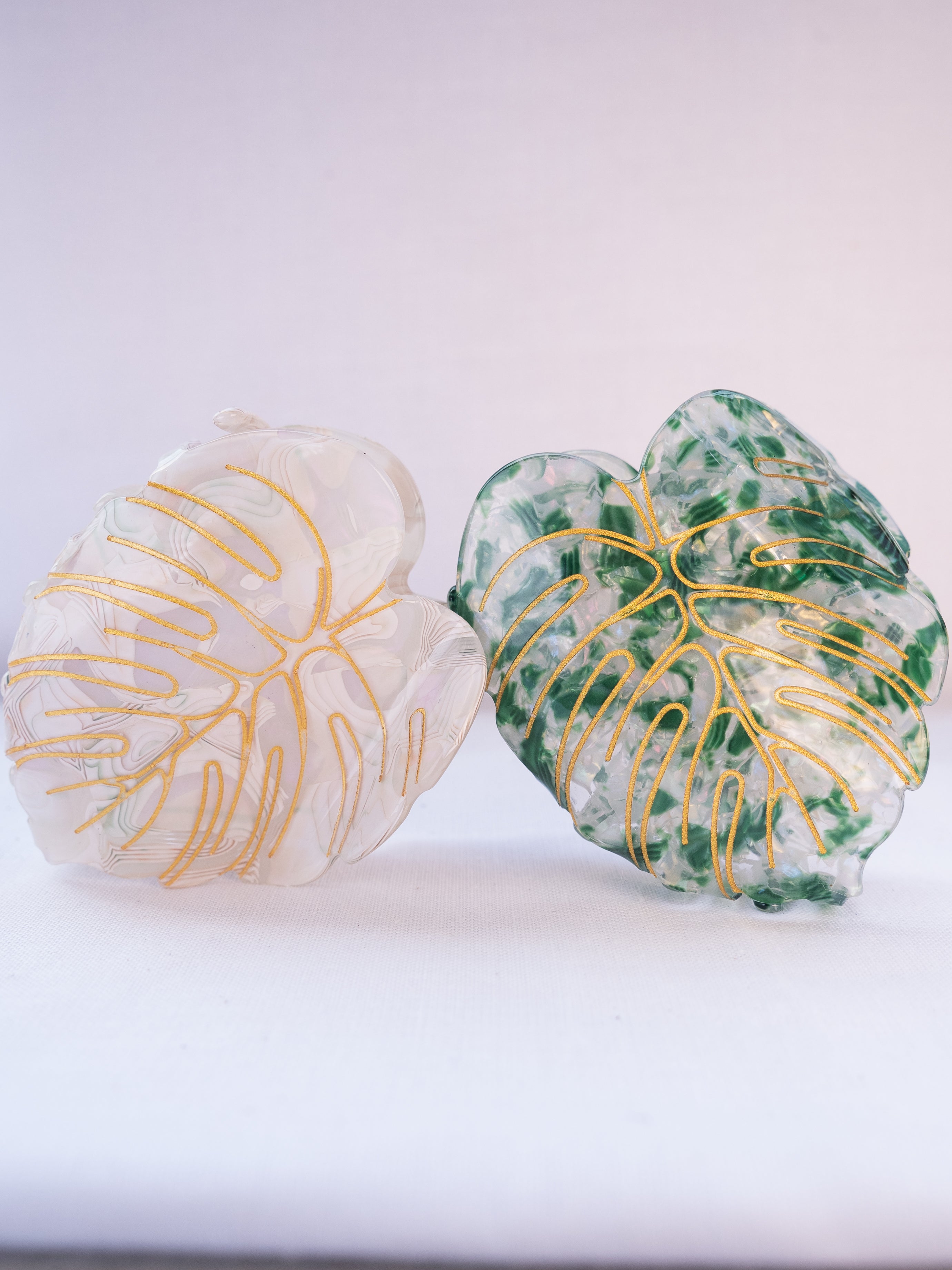 Monstera Hair Clip