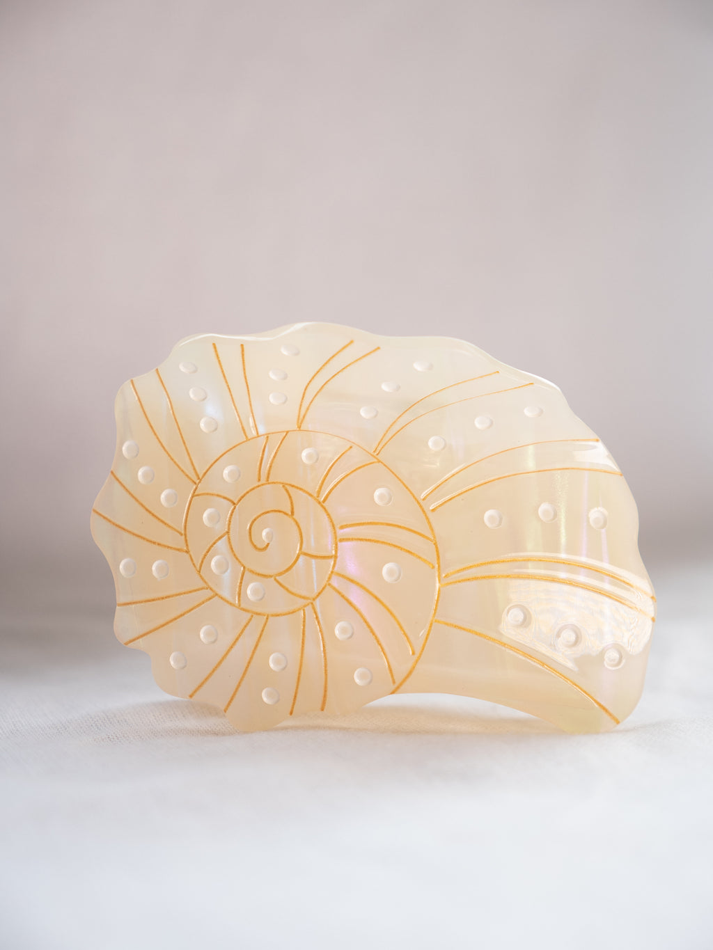 Big Rock Seashell Hair Clip