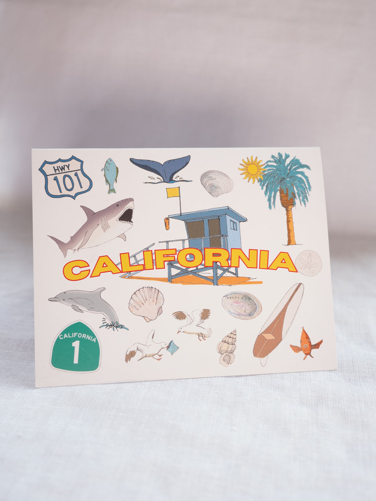 California Local Greeting Card