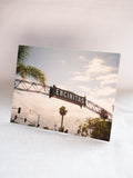 Encinitas 101 Sign Postcard, Film Photo