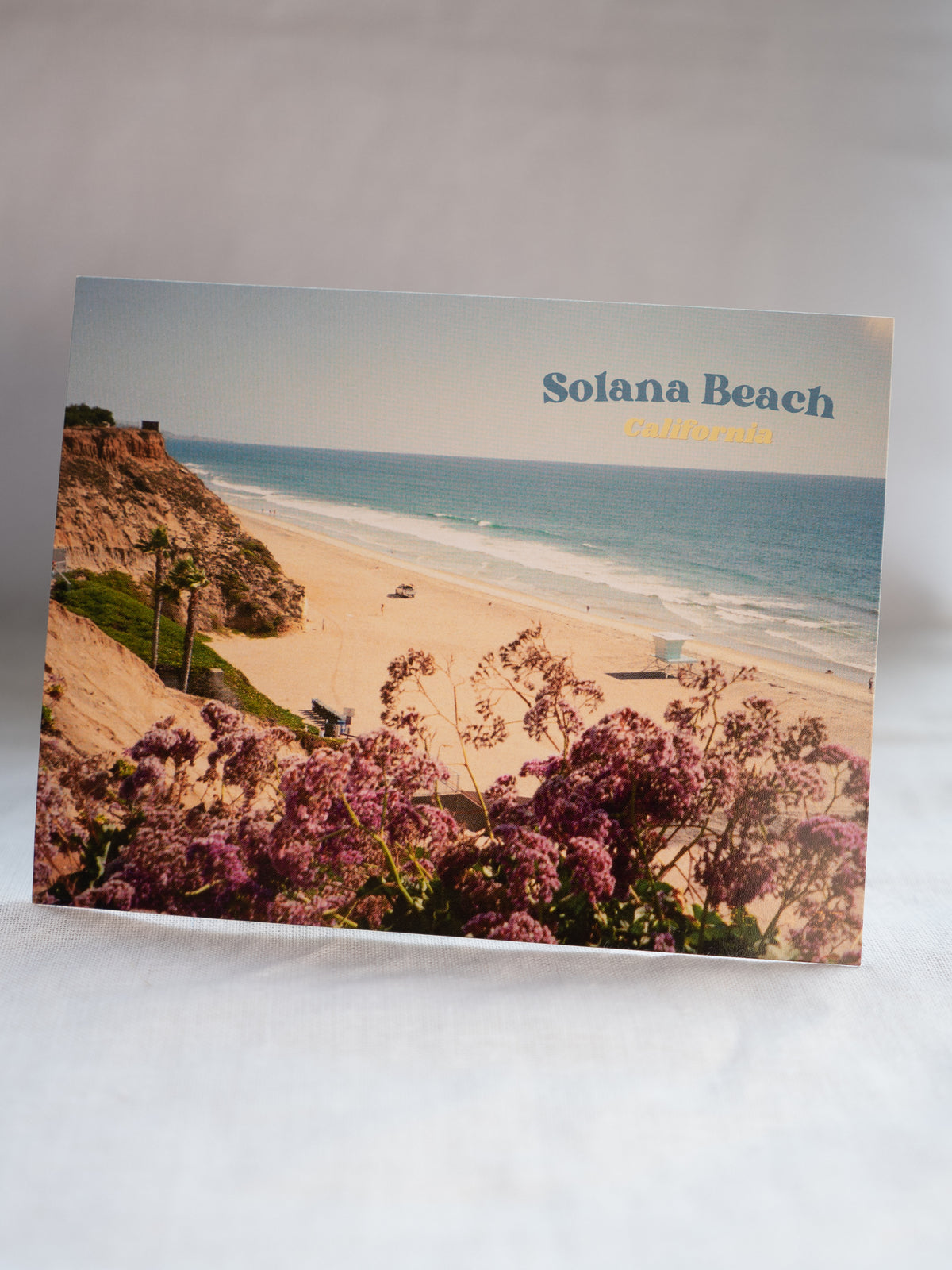 Solana Beach Postcard, Film Photo