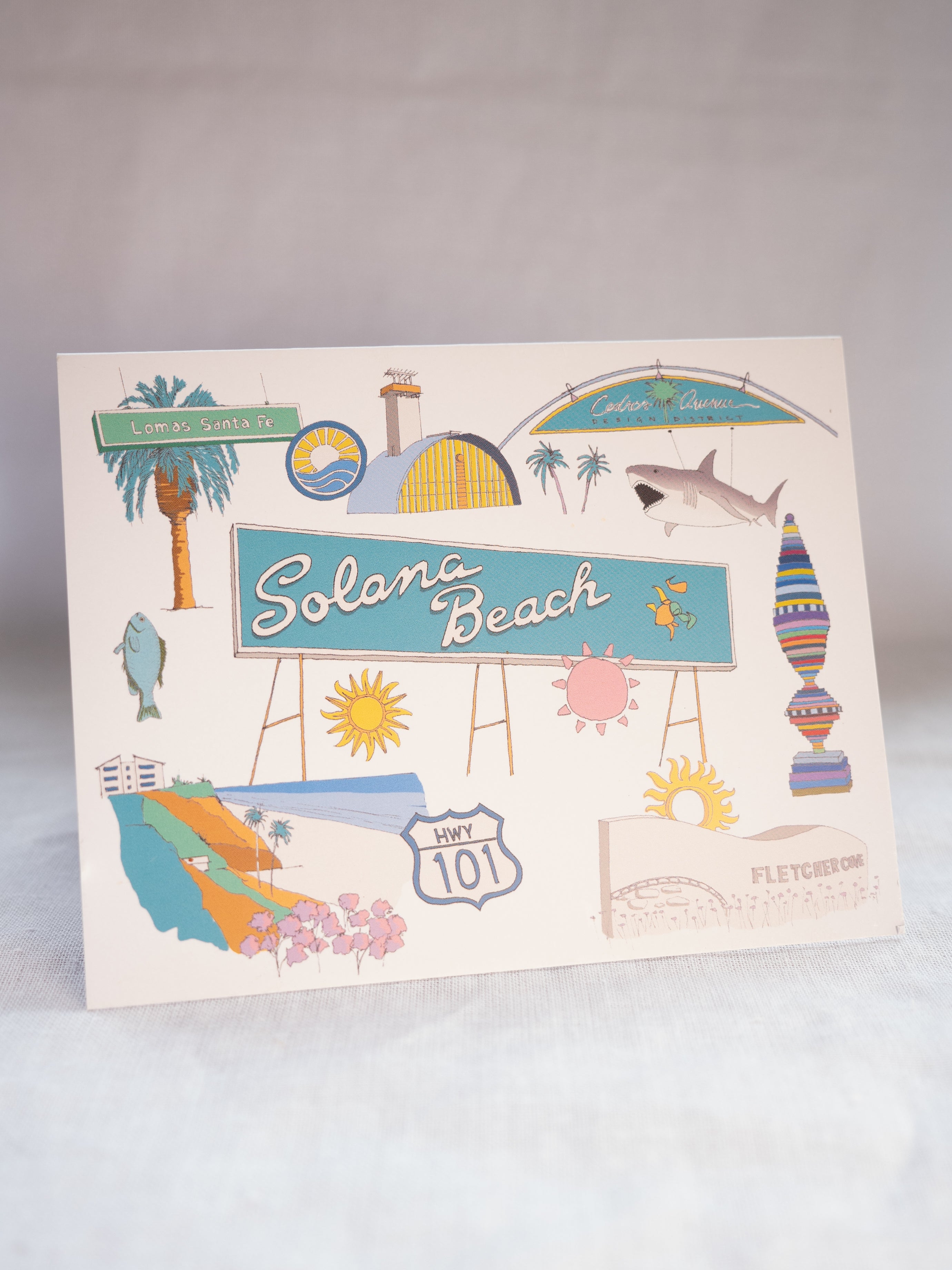 Solana Beach Greeting Card