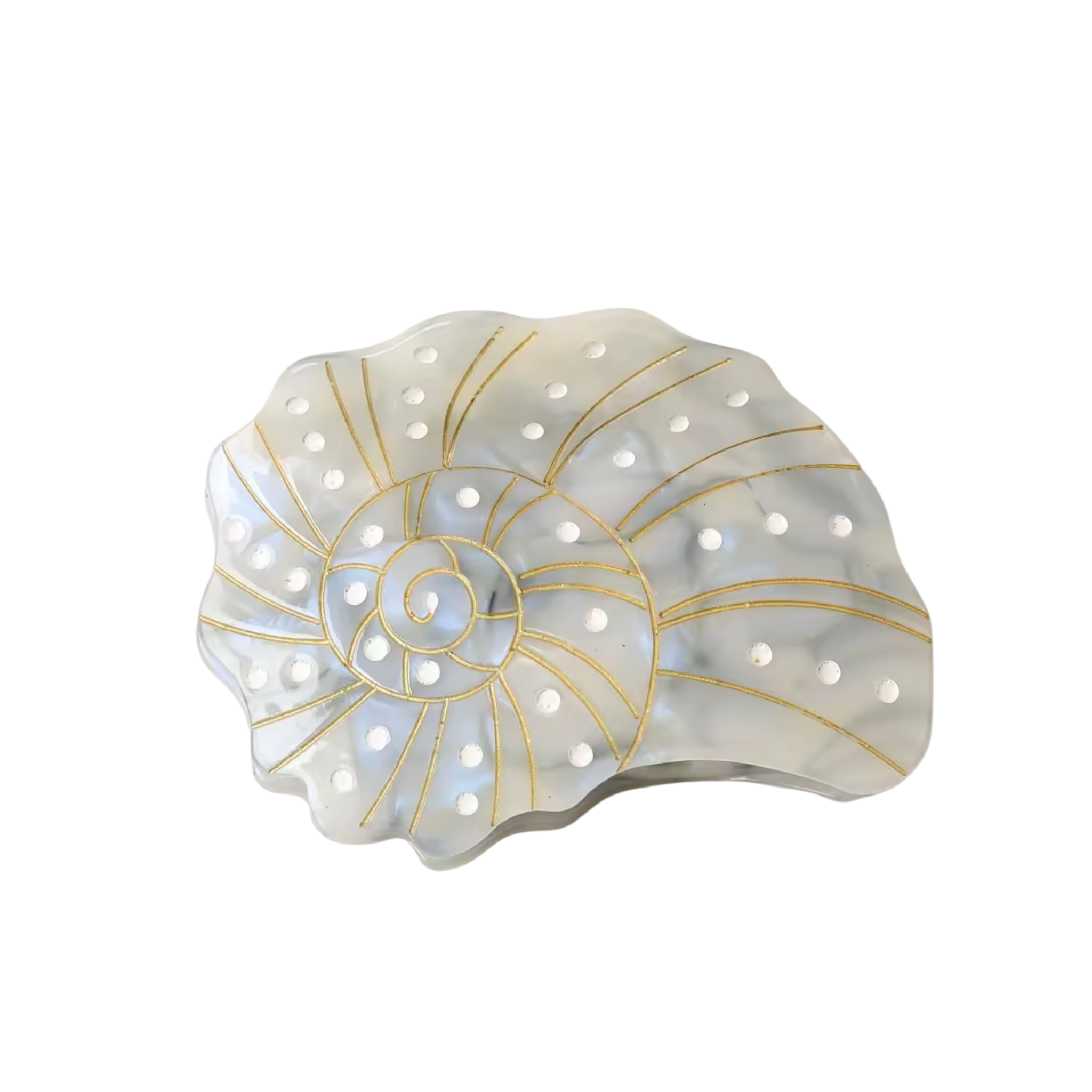 Spiral Shell Hair Clip