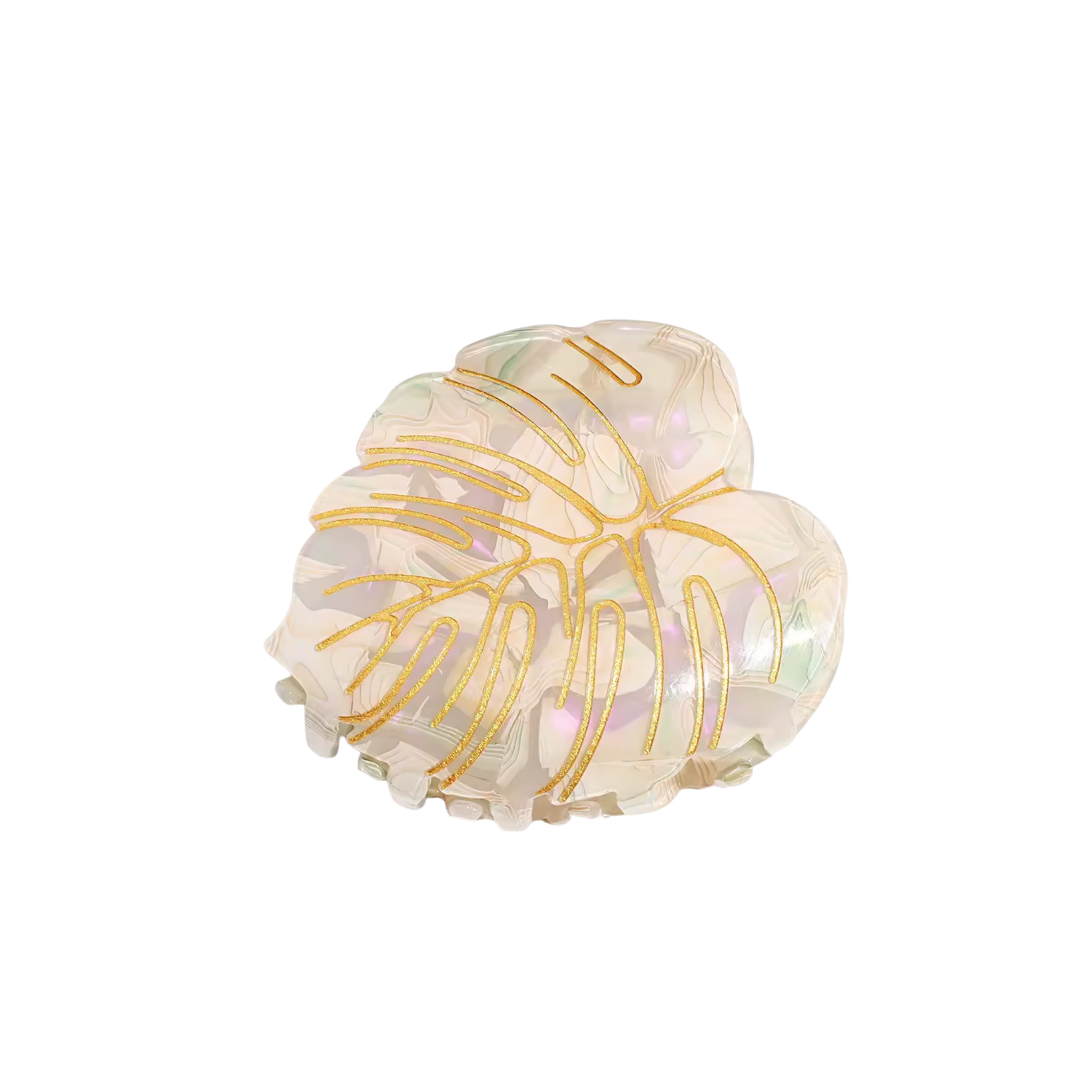 Monstera Hair Clip