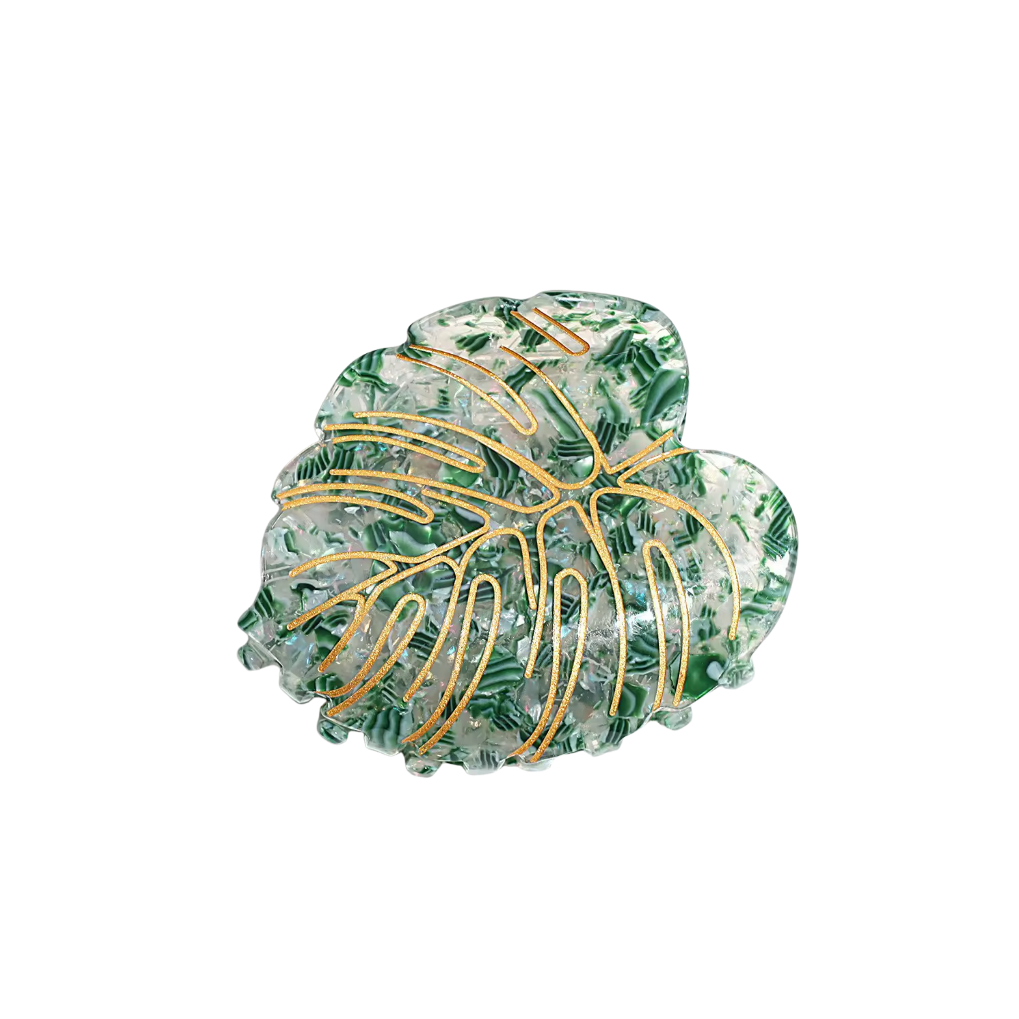 Monstera Hair Clip
