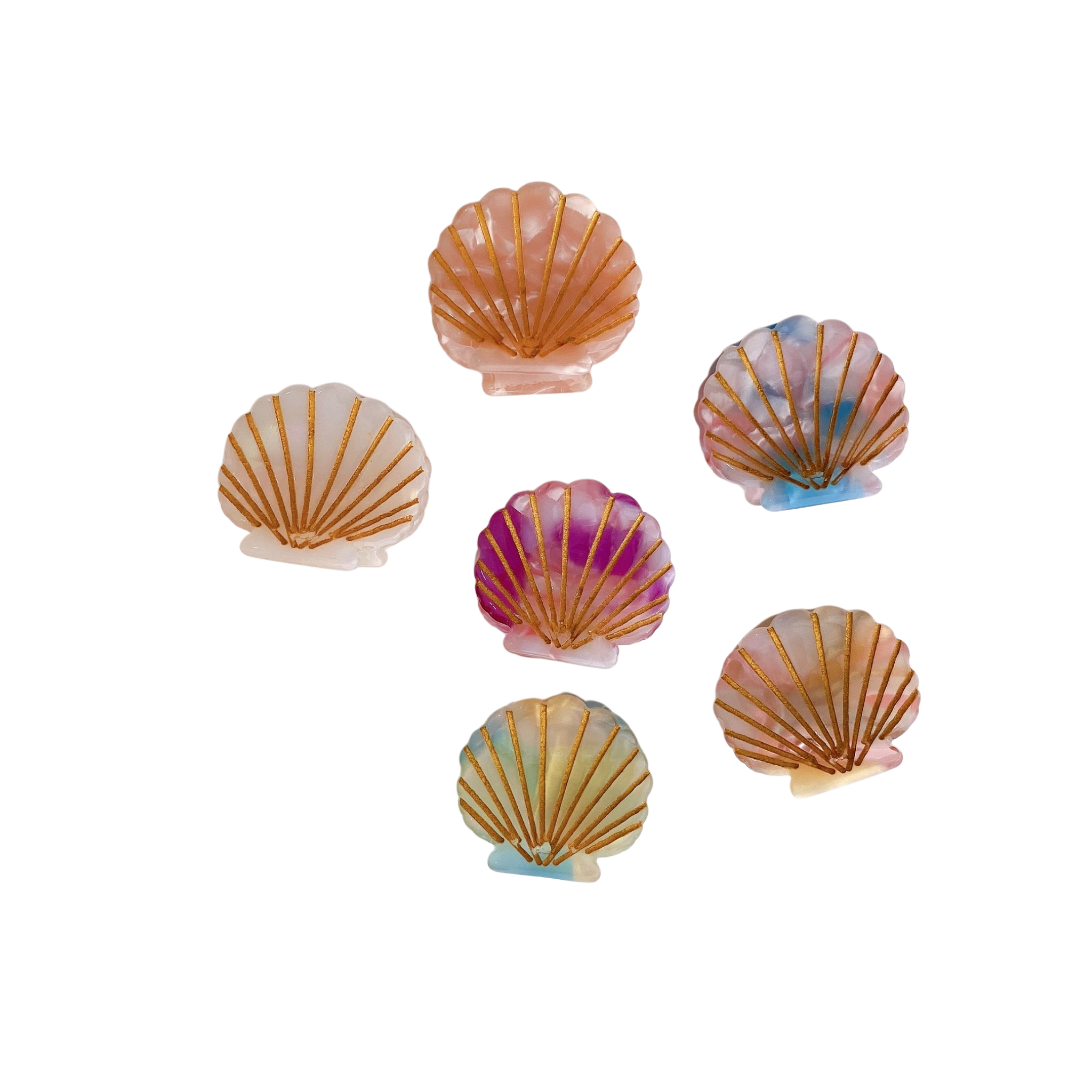Kids Scallop Shell Hair Clip