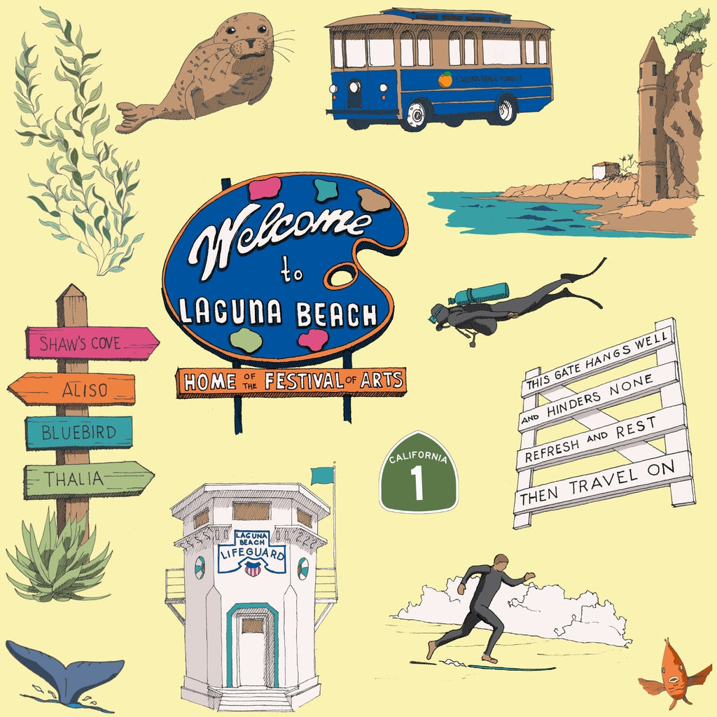 Laguna Beach Landmark Bag