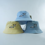 Toddler: Seagulls Stealing Chips Embroidered Bucket Hat