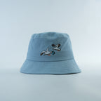 Toddler: Seagulls Stealing Chips Embroidered Bucket Hat