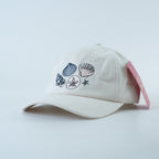 Hand-Drawn Seashells Hat