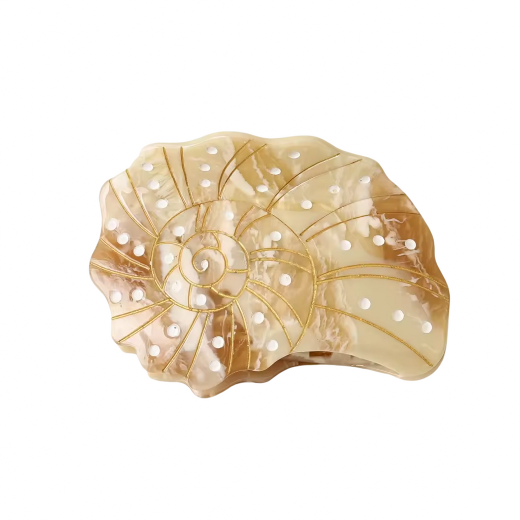 Spiral Shell Hair Clip