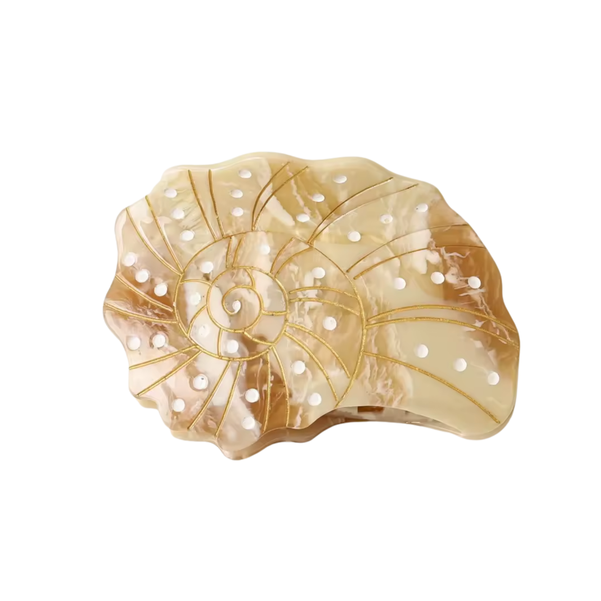 Spiral Shell Hair Clip