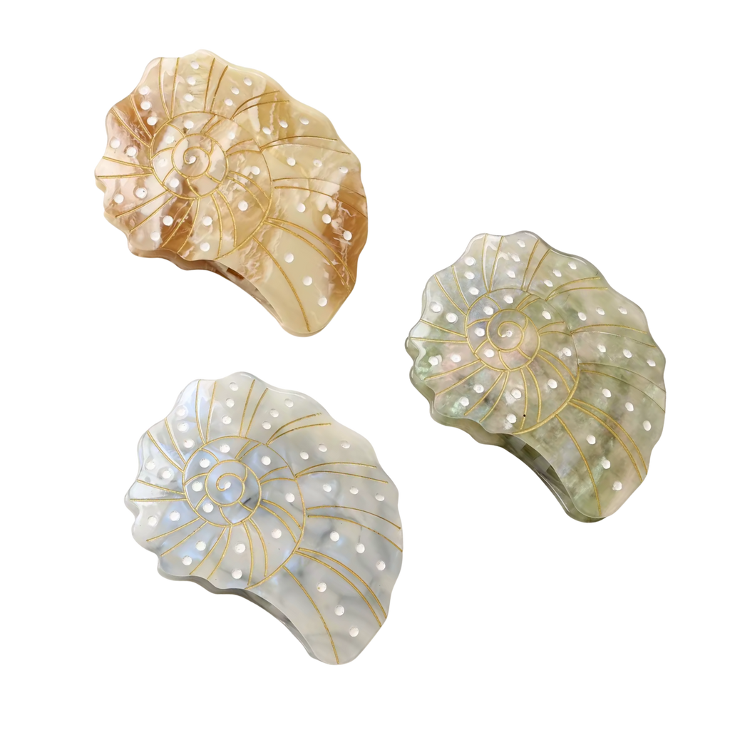 Spiral Shell Hair Clip