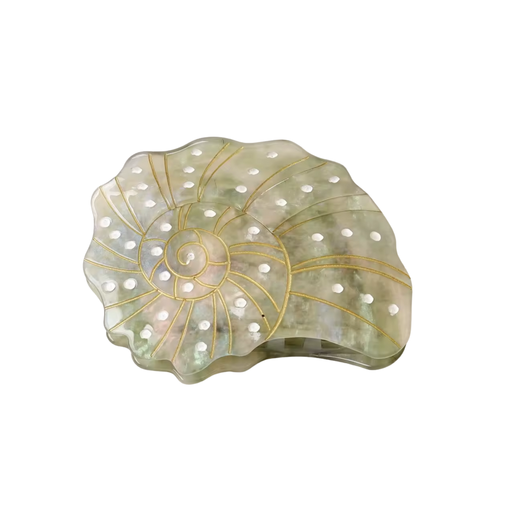 Spiral Shell Hair Clip