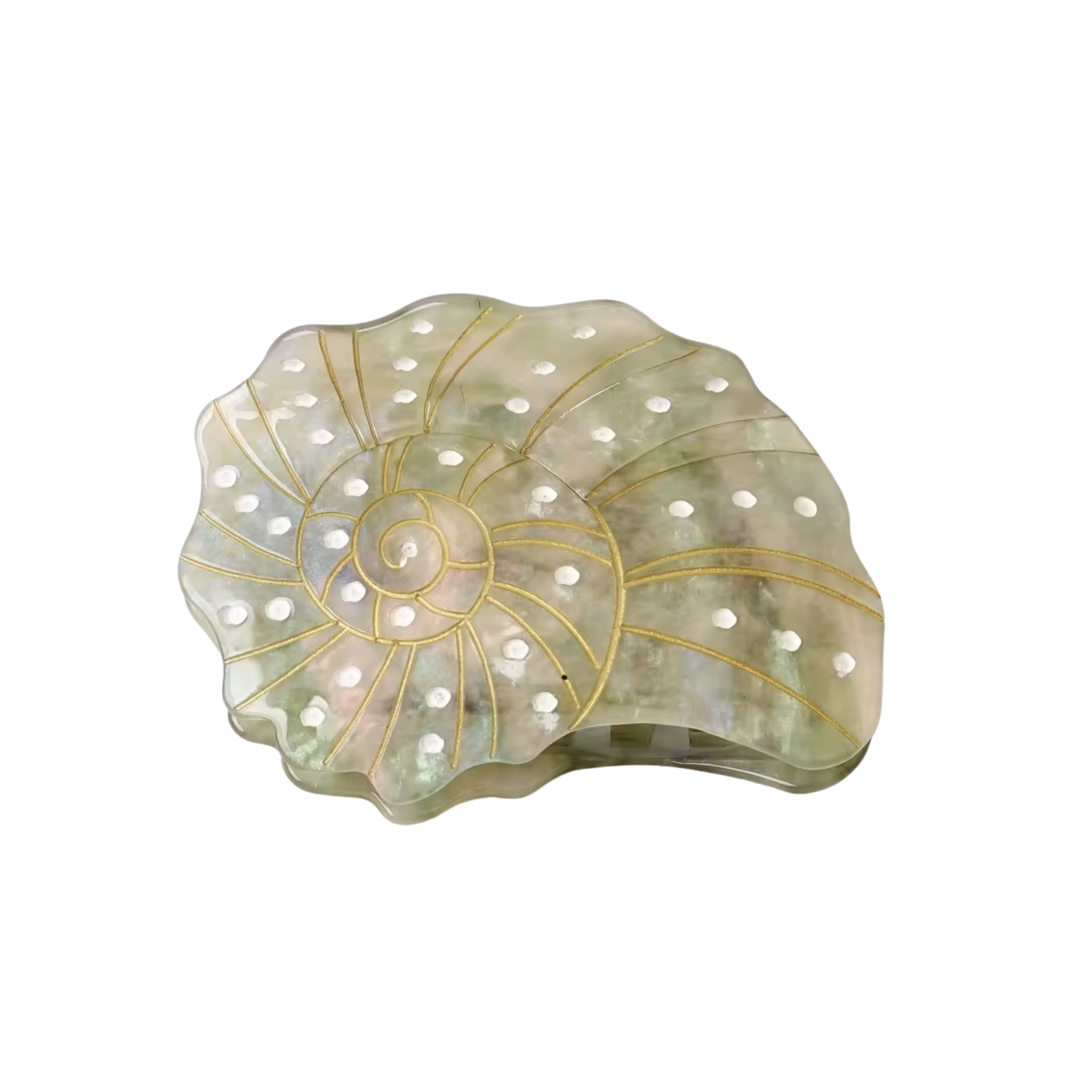 Spiral Shell Hair Clip