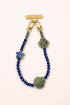Exclusive: Seashell & Starfish Phone Chain, Blue Beach