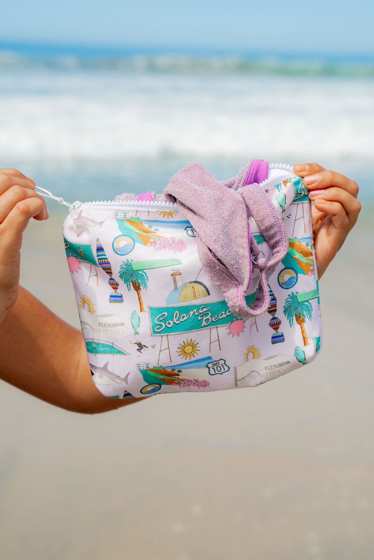 Solana Beach Landmark Bag