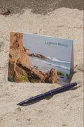 Laguna Beach Greeting Card, Film Photo