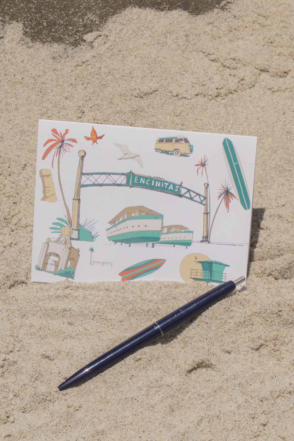 Encinitas Greeting Card