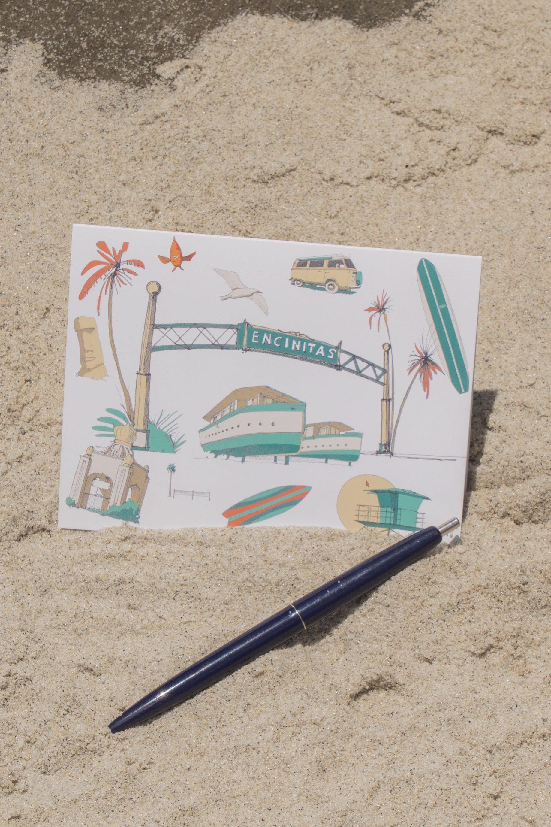 Encinitas Greeting Card