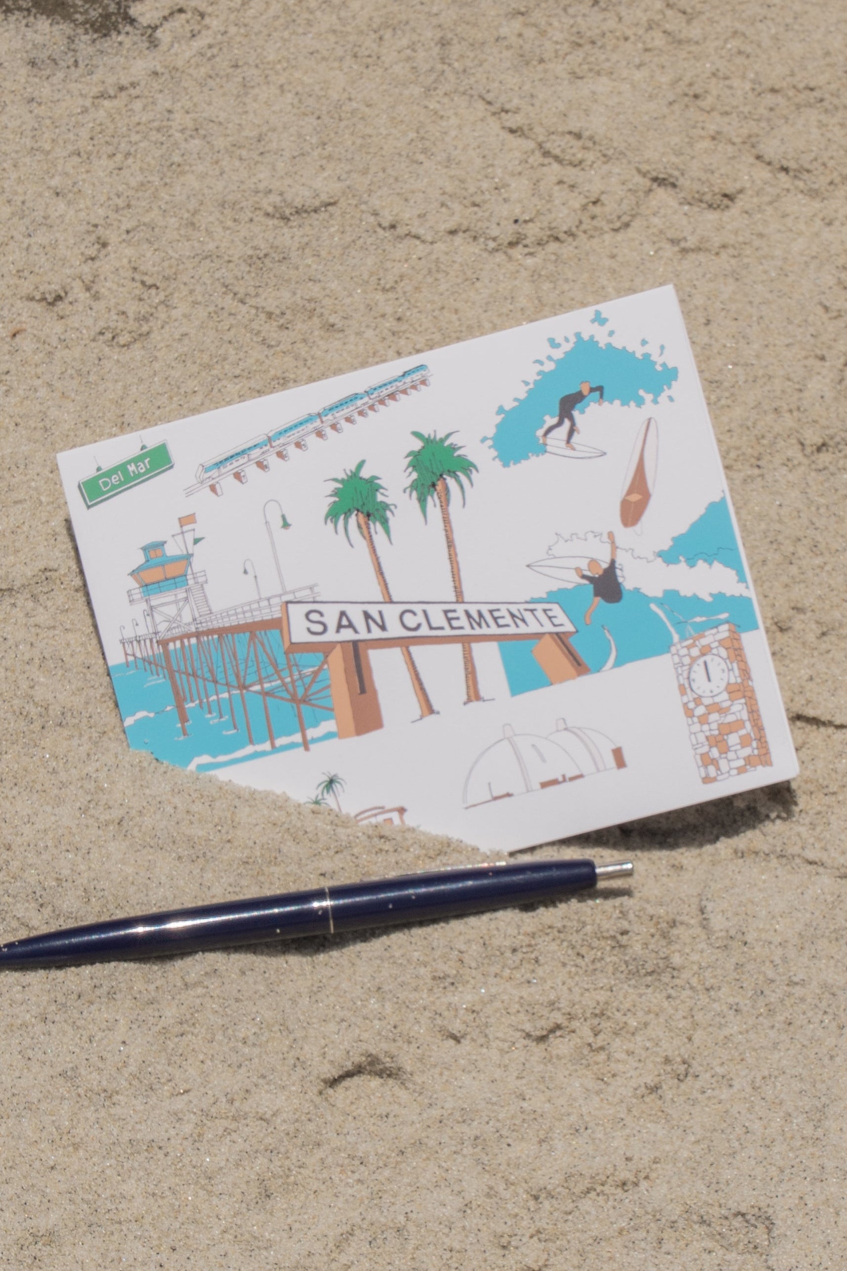 San Clemente Greeting Card