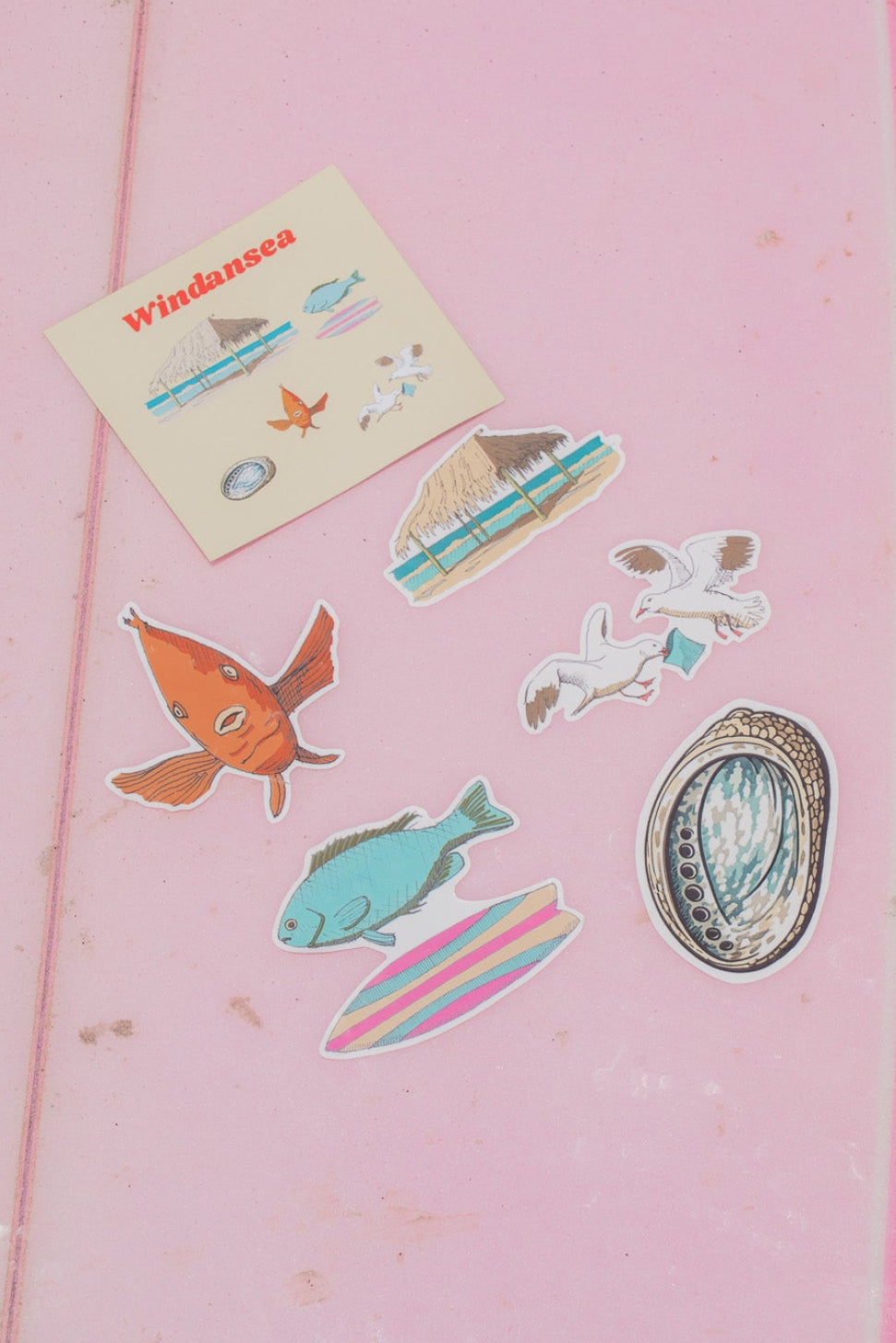 Windansea Stickers