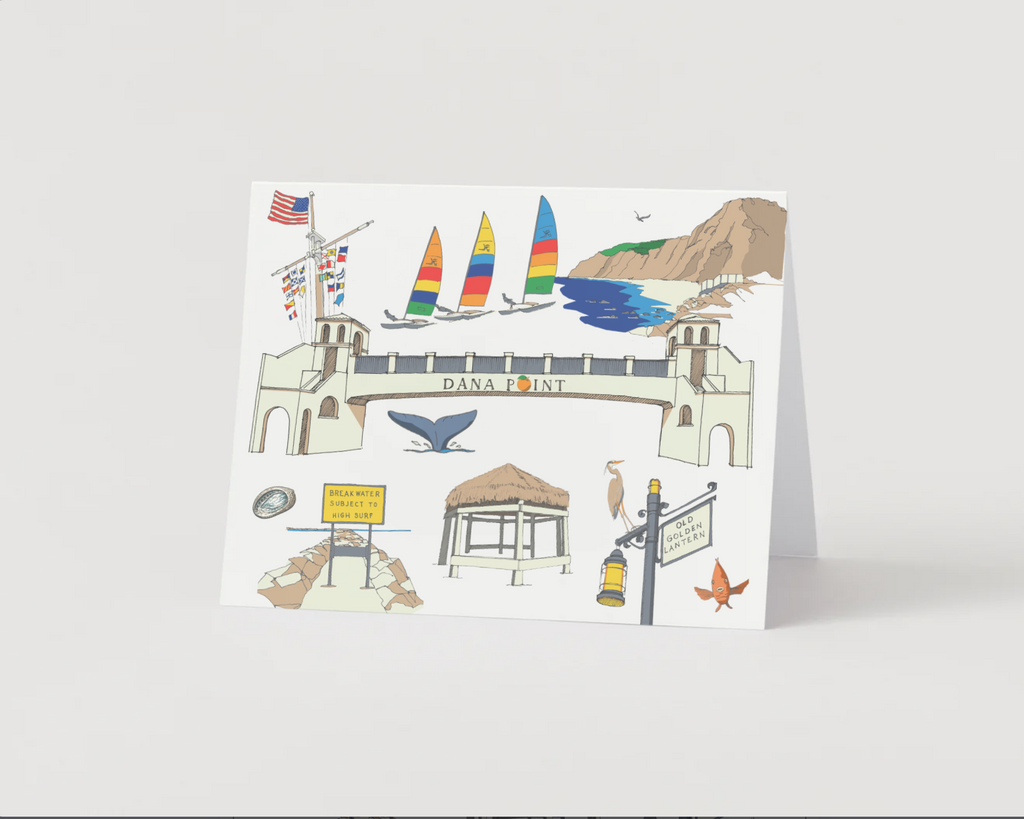 Dana Point Folded Card