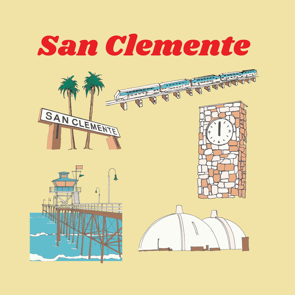 San Clemente Stickers