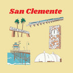 San Clemente Stickers