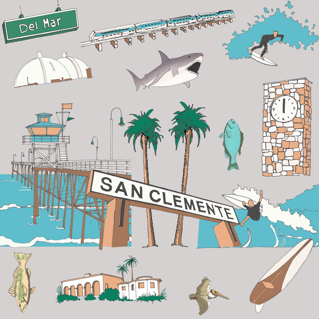 San Clemente Landmark Bag